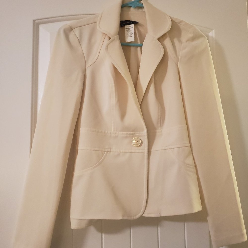 Jodi Kristopher Ivory Blazer Sz 3